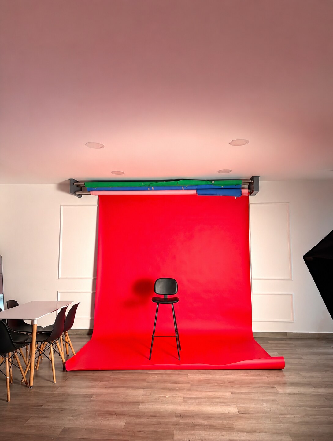Coloured paper backgrounds